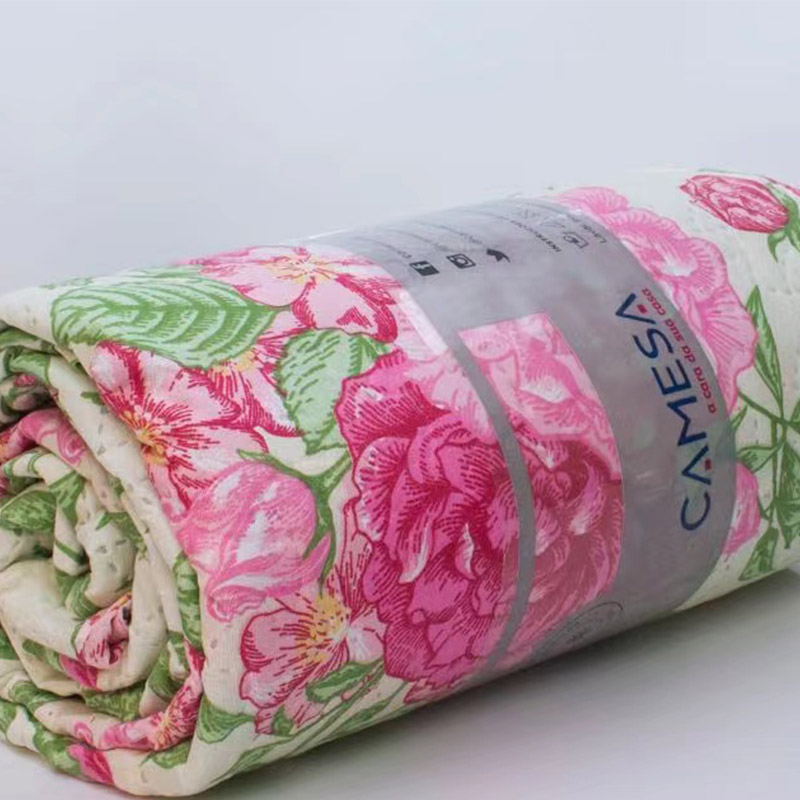 003-Ultrasonic Rose Dicetak Seprai Lembut