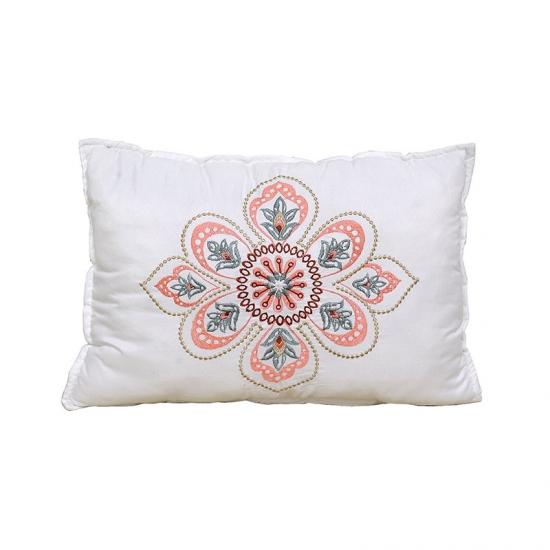 cxmicrotex Paisley King Size Microfiber Dicetak Sarung bantal berlapis