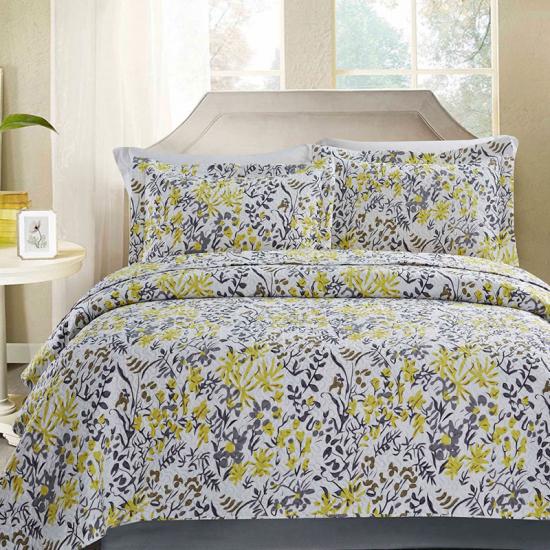 cxmicrotex Ultrasonic Quilt Dalam Pencetakan Daun Kuning