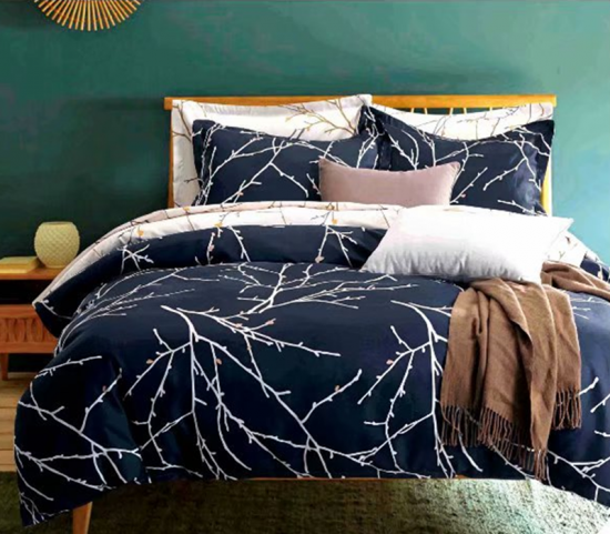 Reaktif Cetak Selimut Penutup Set Sprei Reversibel