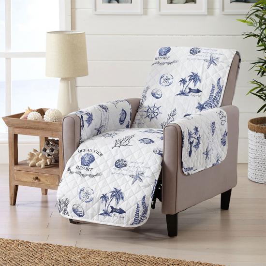 Bunga Pinsonic Penutup Pelindung Perabot Sofa Elastis Sarung Lengan Kantong