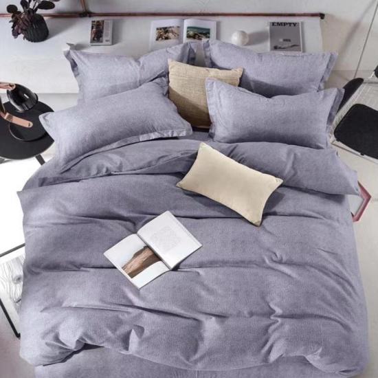 Set Sarung Duvet Tempat Tidur Lembut Nyaman Cetak Sederhana