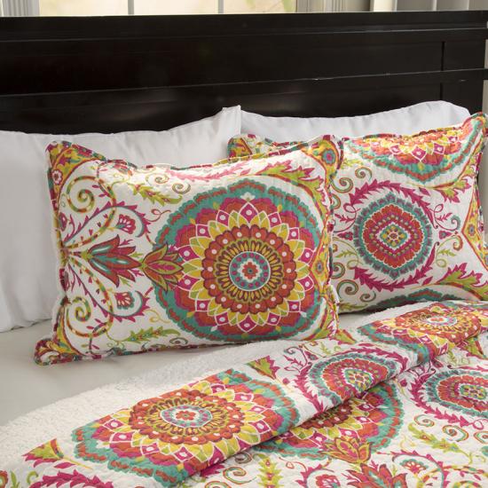Set Quilt Terbalik Sherpa 3 Potong dengan Kain Perca