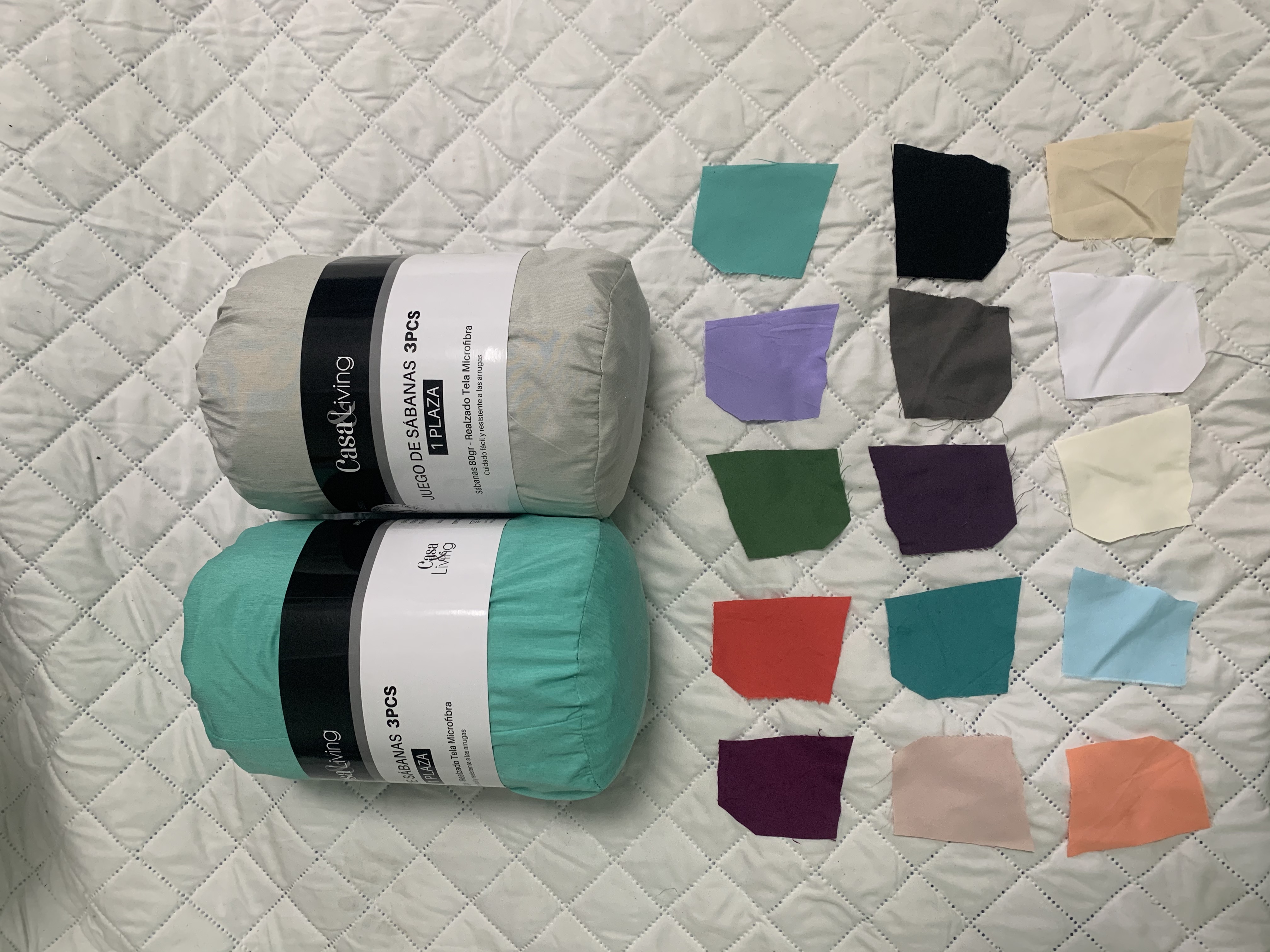 Kain warna solid microfiber 70gsm